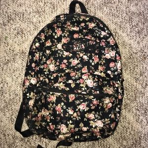 Vans floral backpack